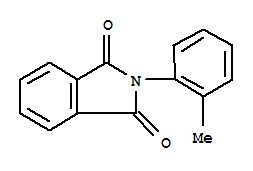 1H-isoindole-1,3(2H)-dione, 2-(2-methylphenyl)-结构式