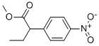 Structure of methyl 2-(4-nitrophenyl)butanoate