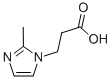 Structure of 3-(2-METHYL-IMIDAZOL-1-YL)-PROPIONIC ACID