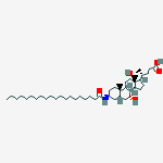 Structure of (4r)-4-[(3s,5s,7r,8r,9s,10s,12s,13r,14s,17r)-7,12-dihydroxy-3-(icosanoylamino)-10,13-dimethyl-2,3,4,5,6,7,8,9,11,12,14,15,16,17-tetradecahydro-1h-cyclopenta[a]phenanthren-17-yl]pentanoic Acid