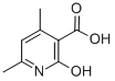 Structure of 2-HYDROXY-4,6-DIMETHYLNICOTINIC ACID