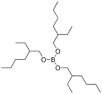Structure of 1-Hexanol, 2-ethyl-, borate