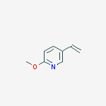 Structure of 5-ethenyl-2-methoxypyridine