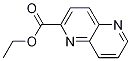 1,5-Naphthyridine-2-carboxylic acid, ethyl ester结构式