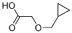 Structure of 2-(cyclopropylmethoxy)acetic acid
