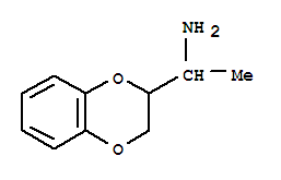 2,3-Dihydro-α-methyl-1,4-benzodioxin-2-methanamine结构式