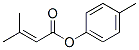 Structure of p-tolyl 3-methylcrotonate