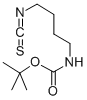 Structure of TERT-BUTYL N-(4-ISOTHIOCYANATOBUTYL)CARBAMATE