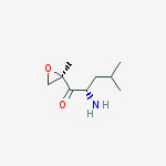 Structure of (S)-2-aMino-4-Methyl-1-((R)-2-Methyloxiran-2-yl)pentan-1-one