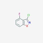 Structure of 3-Chloro-4-fluorobenzo[d]isoxazole