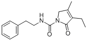 Structure of 3-Ethyl-2,5-Dihydro-4-Methyl-2-Oxo-N-(2-Phenylethyl)-1h-Pyrrole-1-Carboxamide