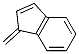 Structure of 1H-Indene,1-methilene-