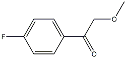 Structure of Ethanone, 1-(4-fluorophenyl)-2-methoxy-