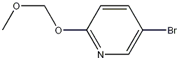Structure of 5-bromo-2-(methoxymethoxy)pyridine