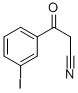 Structure of 3-IODOBENZOYLACETONITRILE