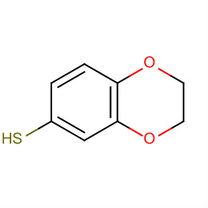 Structure of 1,4-Benzodioxin-6-thiol, 2,3-dihydro-