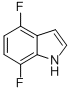 Structure of 4,7-DIFLUOROINDOLE