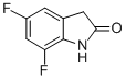 Structure of 5,7-Difluoro-1,3-dihydro-2H-indol-2-one, 5,7-Difluoroindolin-2-one