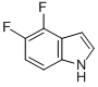 Structure of 4,5-DIFLUOROINDOLE