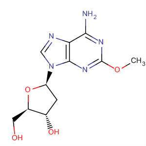 Structure of Adenosine, 2'-deoxy-2-methoxy-