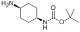 1-N-Boc-顺式-1,4-环己二胺结构式