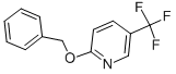 2-(BENZYLOXY)-5-(TRIFLUOROMETHYL)PYRIDINE结构式