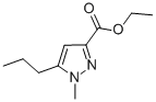 Structure of ethyl 1-methyl-5-propyl-1H-pyrazole-3-carboxylate