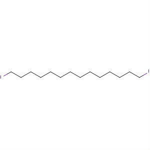 Structure of Tetradecane, 1,14-diiodo-