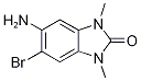 Chemical structure of 5-AMINO-6-BROMO-1,3-DIMETHYL-1,3-DIHYDRO-2H-BENZIMIDAZOL-2-ONE 95%
