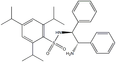 Structure of Benzenesulfonamide,N-[(1S,2S)-2-amino-1,2-diphenylethyl]-2,4,6-tris(1-methylethyl)-