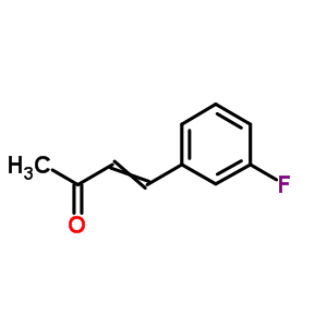 Structure of 3-buten-2-one, 4-(3-fluorophenyl)-