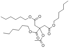Structure of Trihexyl O-acetylcitrate