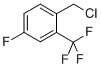 2-Trifluoromethyl-4-fluorobenzyl氯结构式