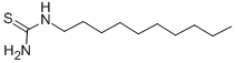 Structure of 1-DECYL-2-THIOUREA