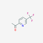 Structure of 1-(5-(TRIFLUOROMETHYL)PYRIDIN-2-YL)ETHANONE