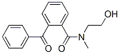 Structure of 2-benzoyl-N-(2-hydroxyethyl)-N-methylbenzamide
