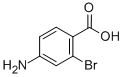 2-溴-4-氨基苯甲酸结构式