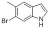 Structure of 6-BROMO-5-METHYLINDOLE