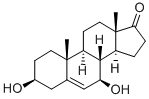 Structure of 5-ANDROSTEN-3-BETA, 7-BETA-DIOL-17-ONE