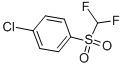 Structure of 4-(DIFLUOROMETHYLSULFONYL)CHLOROBENZENE