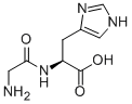 Structure of H-GLY-HIS-OH