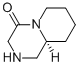 Structure of 4H-Pyrido[1,2-a]pyrazin-4-one,octahydro-, (9aS)-
