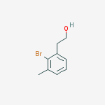 2-(2-bromo-3-methylphenyl)ethanol结构式