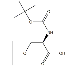 Structure of Boc-D-Ser(tBu)-OH