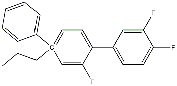 Structure of 2',3,4-Trifluoro-4''-Propyl-1,1':4',1''-Terphenyl