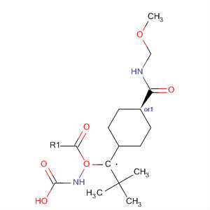 Structure of Carbamic acid,[[trans-4-[(methoxymethylamino)carbonyl]cyclohexyl]methyl]-,1,1-dimethylethyl ester