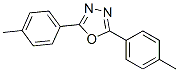 2,5-di-(4-methylphenyl)-1,3-4-oxadiazole结构式