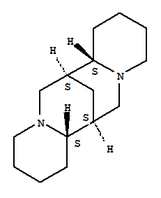 鹰爪豆碱结构式