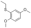 1,4-DIMETHOXY-2-ETHYLTHIOBENZENE结构式