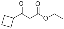 Structure of 3-CYCLOBUTYL-3-OXO-PROPIONIC ACID ETHYL ESTER